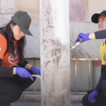 Voluntarios de Perú y Brasil restauraron espacios públicos en la ciudad imperial de Cusco